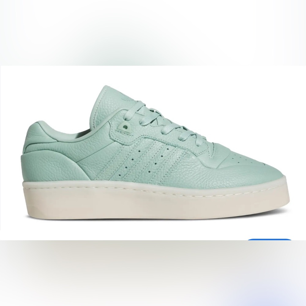 NWT Adidas Rivalry Lux Low Hazy Green Sneakers